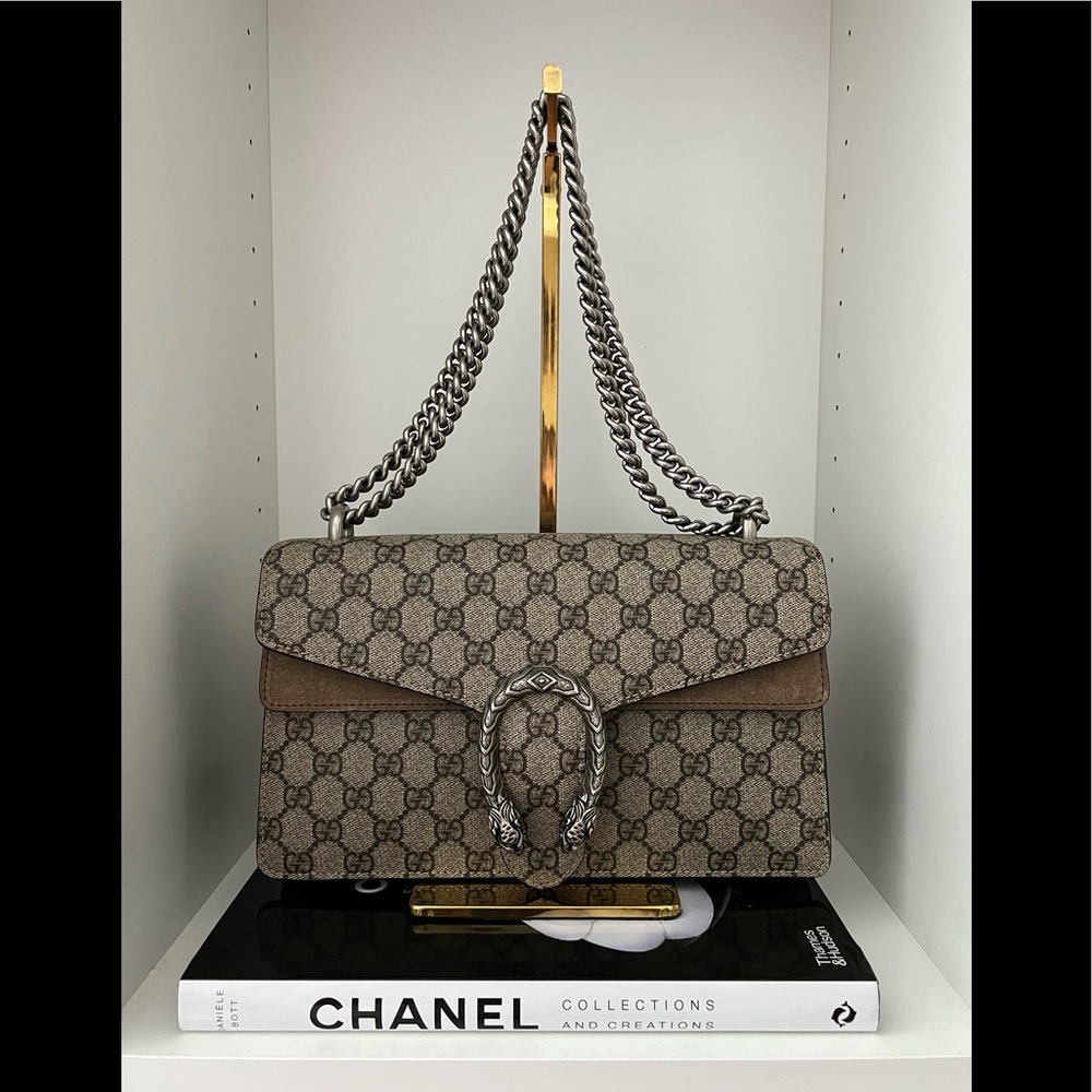 Authentic Gucci Dionysus GG Shoulder Bag - Small